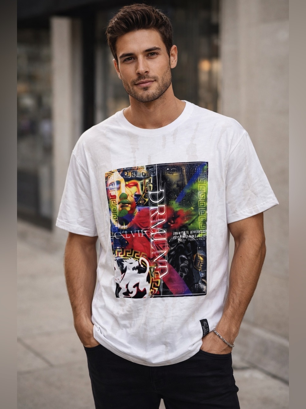 Ros 3 Clothing Co Dream Land Warrier T Shirt Sz Xl Artistic Alternative Grunge